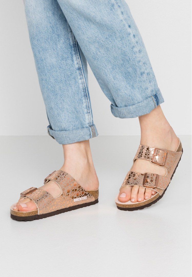 Birkenstock arizona metallic stones discount