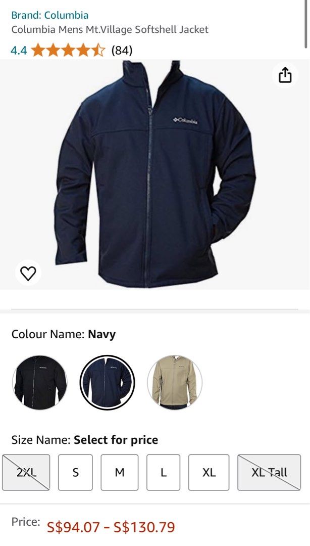 BNWT Columbia Mt Village Softshell Jacket