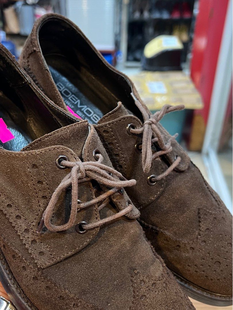 Boemos Suede Loafers Men s Fashion Footwear Dress Shoes on Carousell