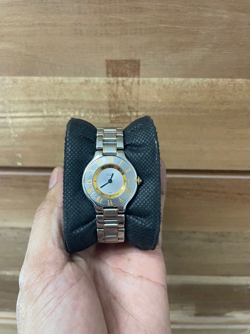 CARTIER Must de Cartier 21 1340 Ladies Watch Luxury Watches on Carousell