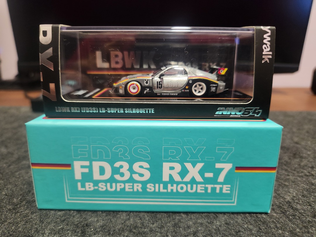 Chase Inno64 Mazda RX-7 (FD3S) LBWK LB-SUPER SILHOUETTE Hobby Expo ...