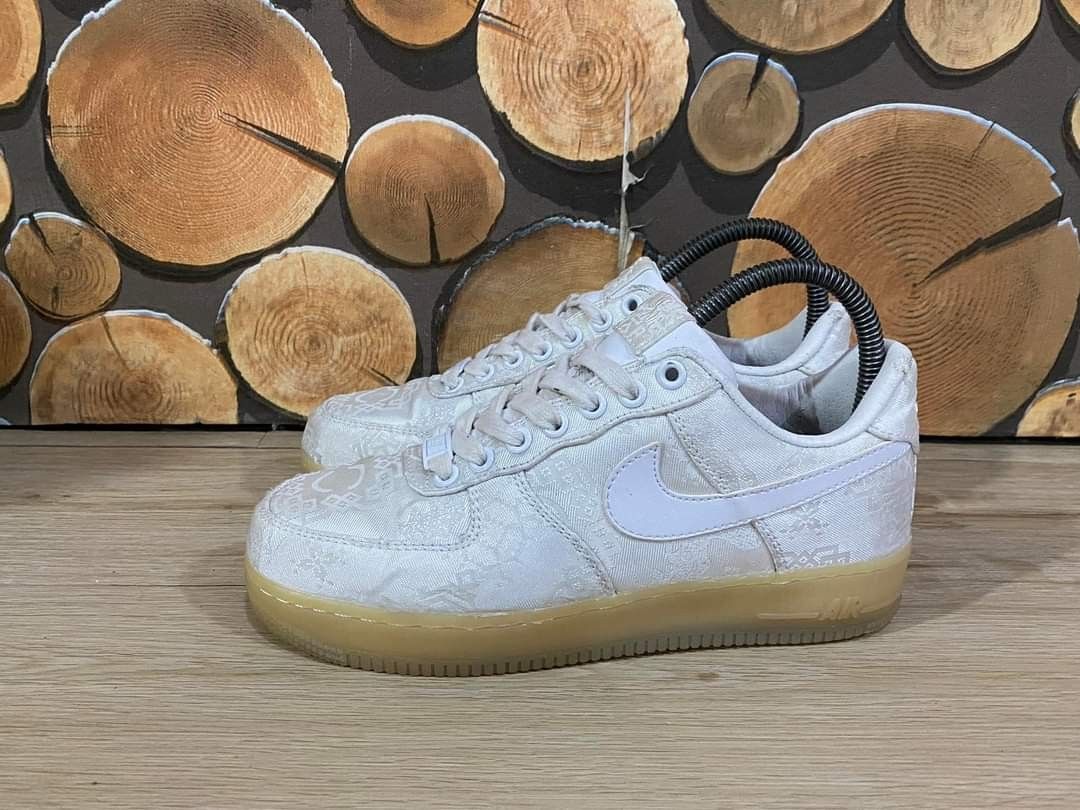 Clot x Nike air force world white, Fesyen Wanita, Sepatu di