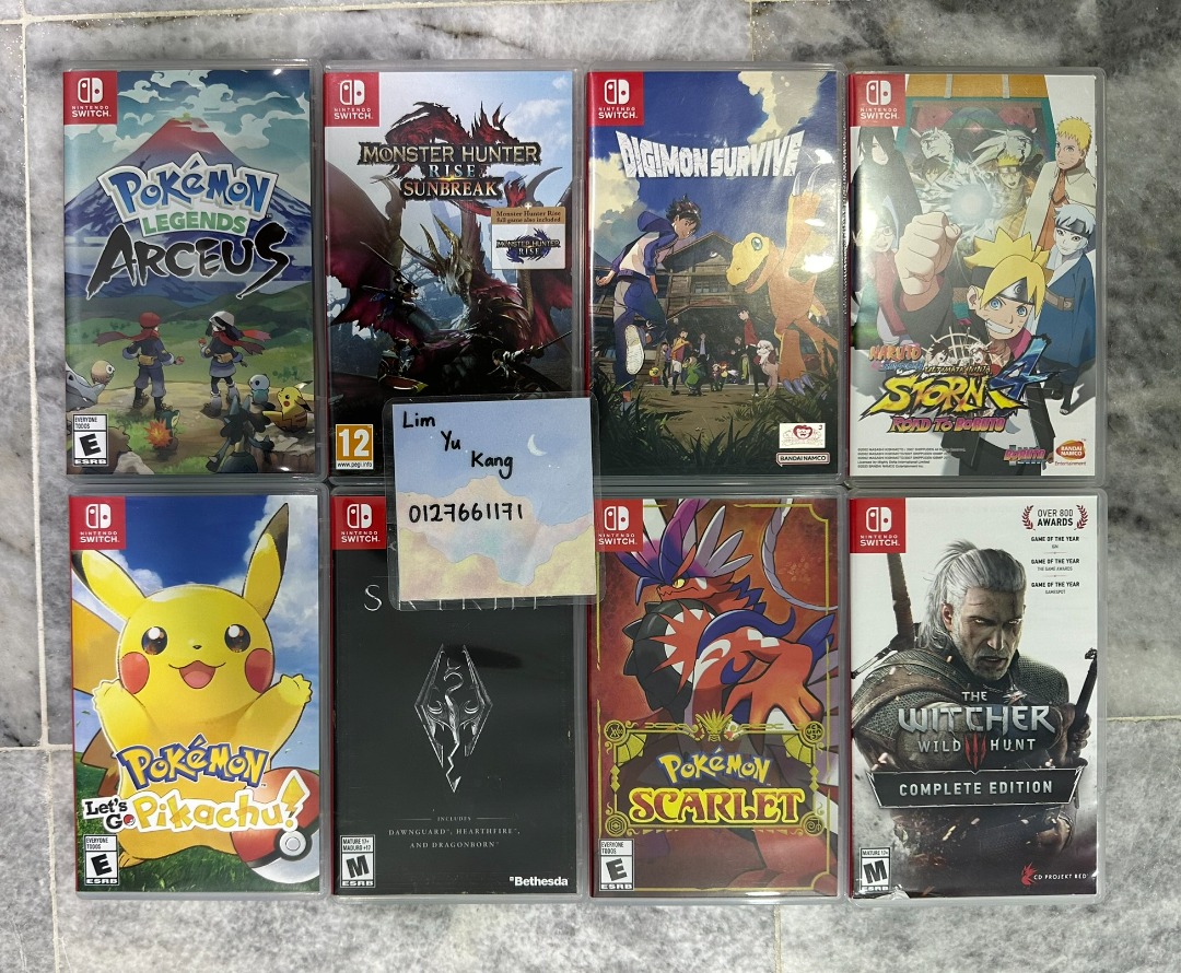 [COD Damansara Kim] Nintendo Switch Game (Used), Video Gaming, Video ...