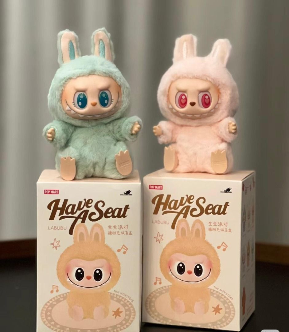 他の人はこちらも検索 Pop Mart Labubu The Monsters Have a Seat QUQU Vinyl Plush ぬいぐるみ