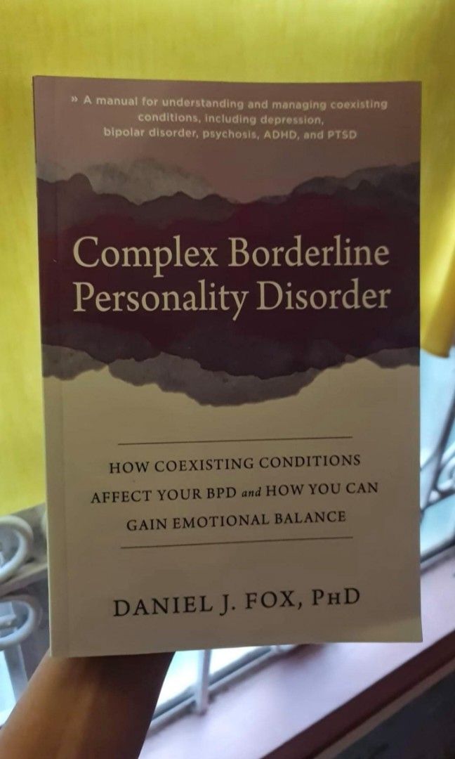 Daniel Fox : Complex Borderline Personality Disorder (ADHD, PTSD, BPD ...