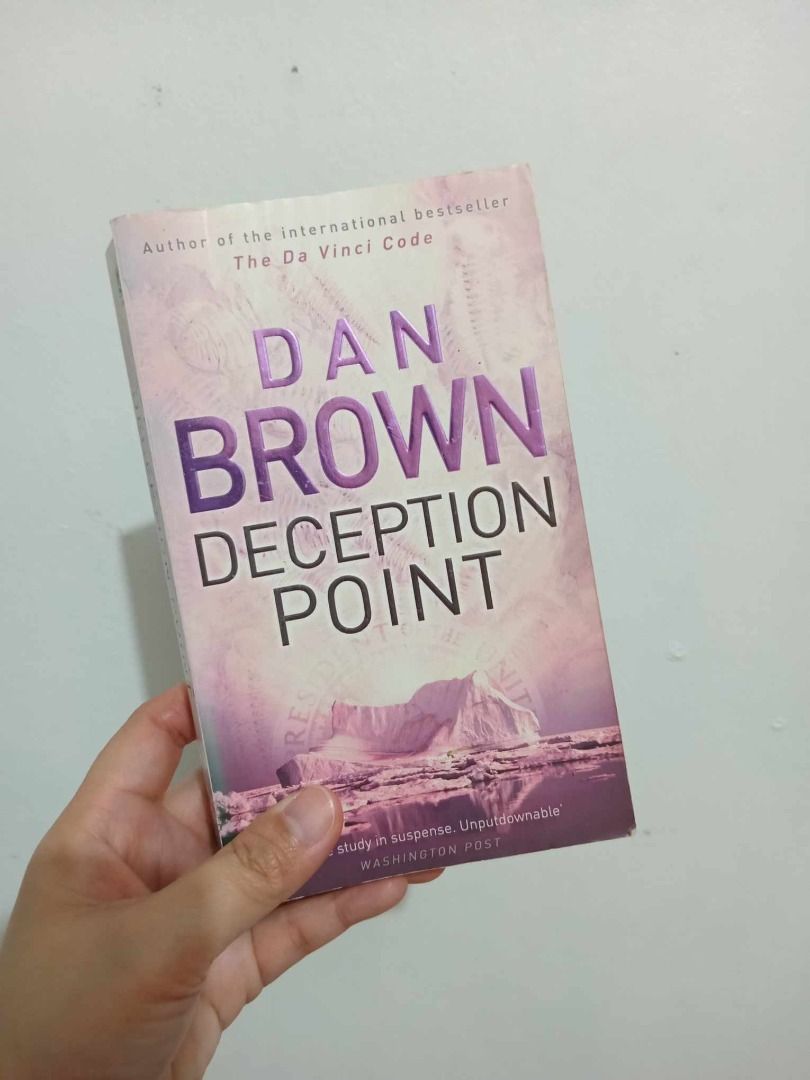 Deception Point (MMPB) by Dan Brown preloved, Hobbies & Toys, Books ...