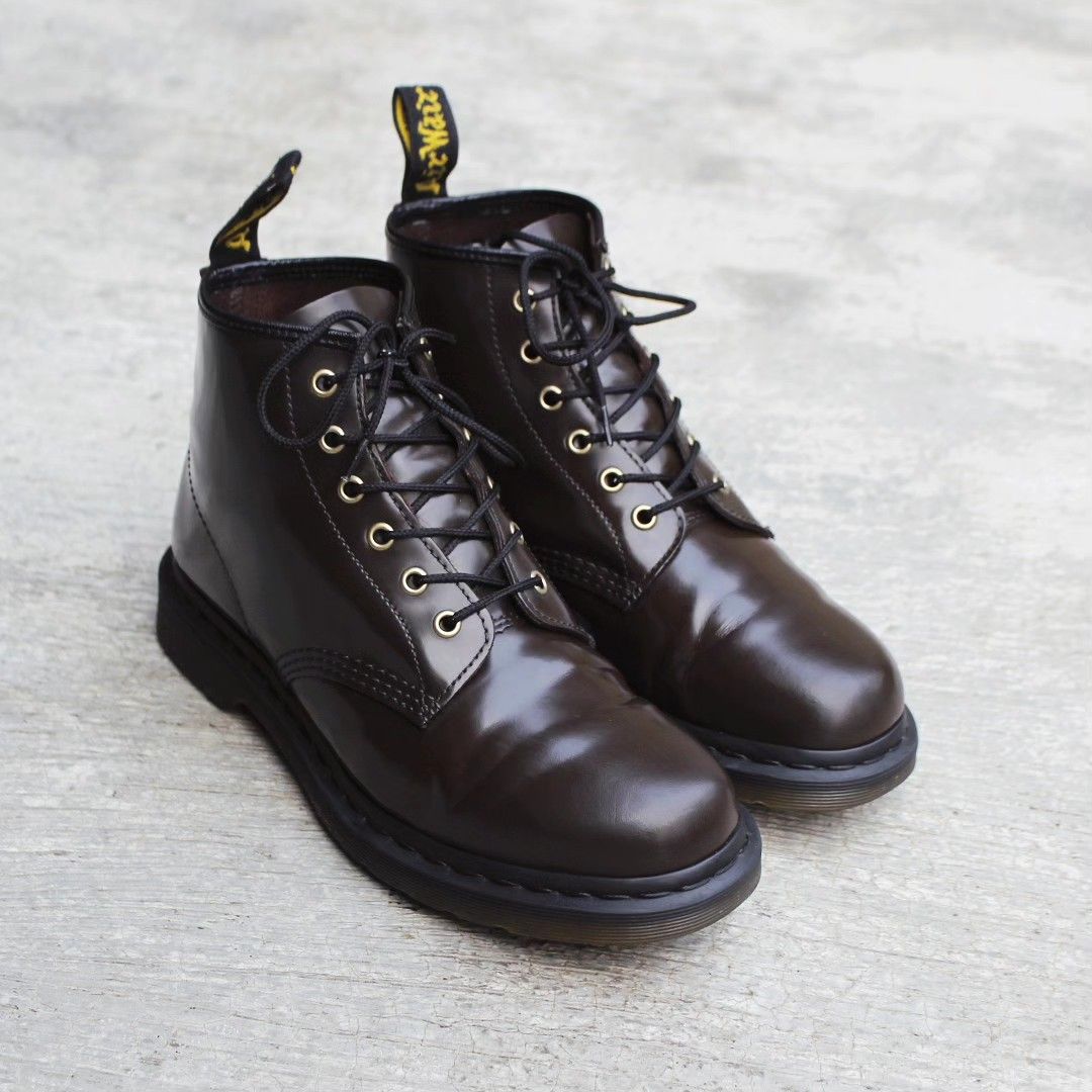 Dr martens 101 chocolate best sale