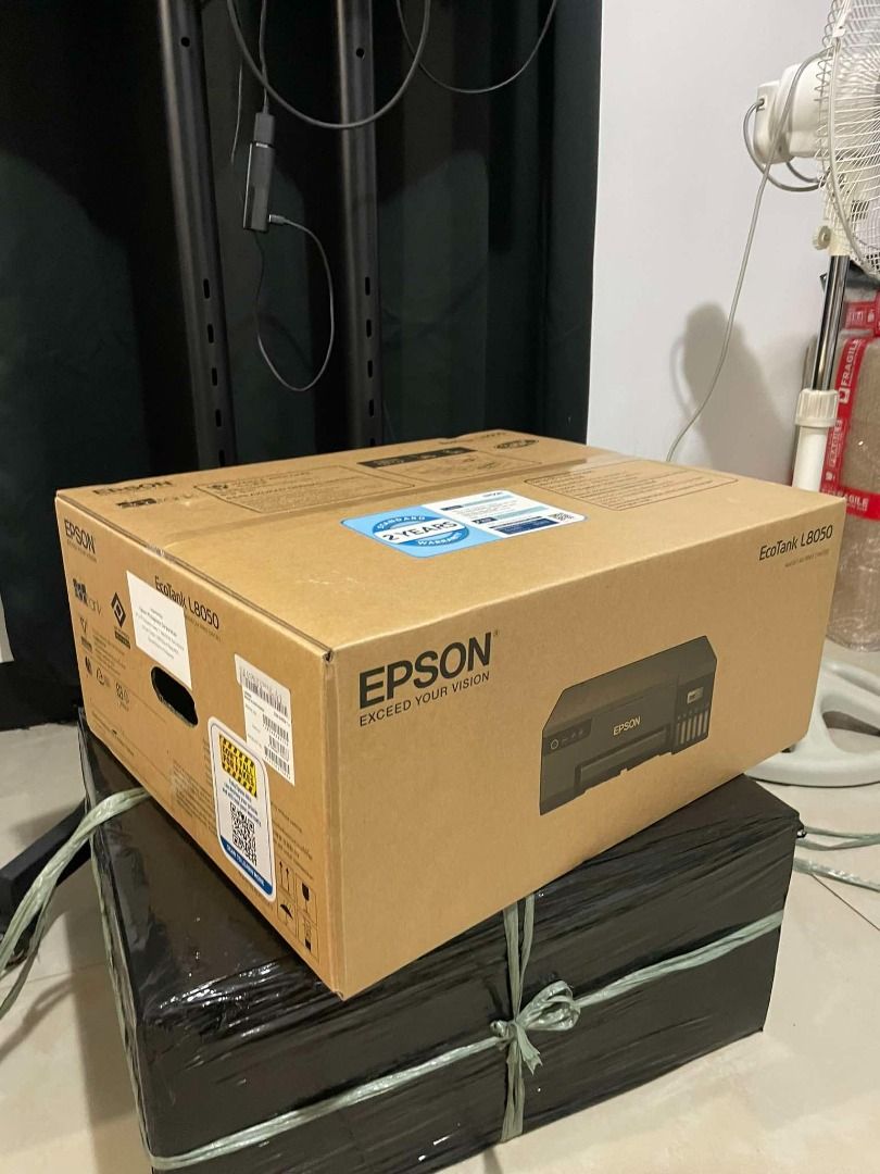 Epson L8050 Brand New Sealed (Category: Printers, Scanners & Copiers) located in Manila. Submitted by darwincallo (Listing ID 1327314926, Image 1). Description: FS: Epson L8050 brand new sealed with 6 colors orig dye ink PHP 18,500 QC Fairview/Commonwealth For pick up/lalamove.