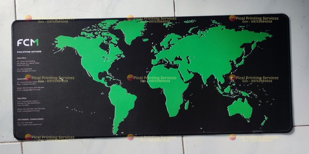 Extended Mousepad Giveaways (Category: Mouse & Mousepads) located in Manila. Submitted by printone_2026 (Listing ID 1327365776, Image 2). Description: Extended Mousepad Available also: Umbrella Lanyard/PVC ID Eco Totebag Canvas Totebag Mousepad T- Shirt Ballpen Etc. Free to Message 09753984058.