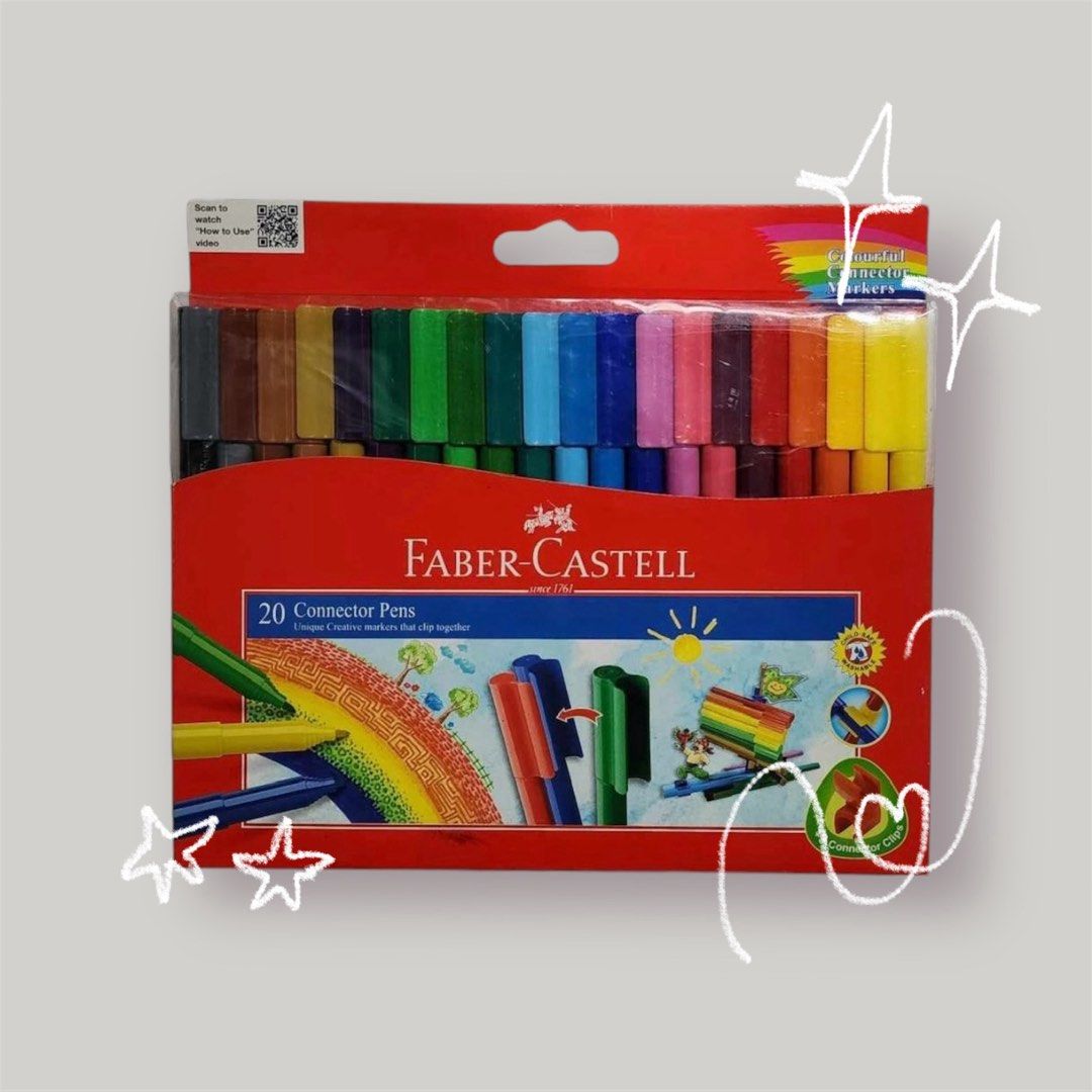Faber-Castell Connector Pens (20 pieces) (Category: Stationery & School Supplies) located in Rosario. Submitted by seoszn (Listing ID 1327335485, Image 1). Description: 𐙚 : about Faber-Castell Connector Pens (20 pieces) never been used ! triny lang if nagana pa ink, but never used it in the past. box condi 8/10, not in the best shape, but still does its work. dm if u want more pics or if interested ! .