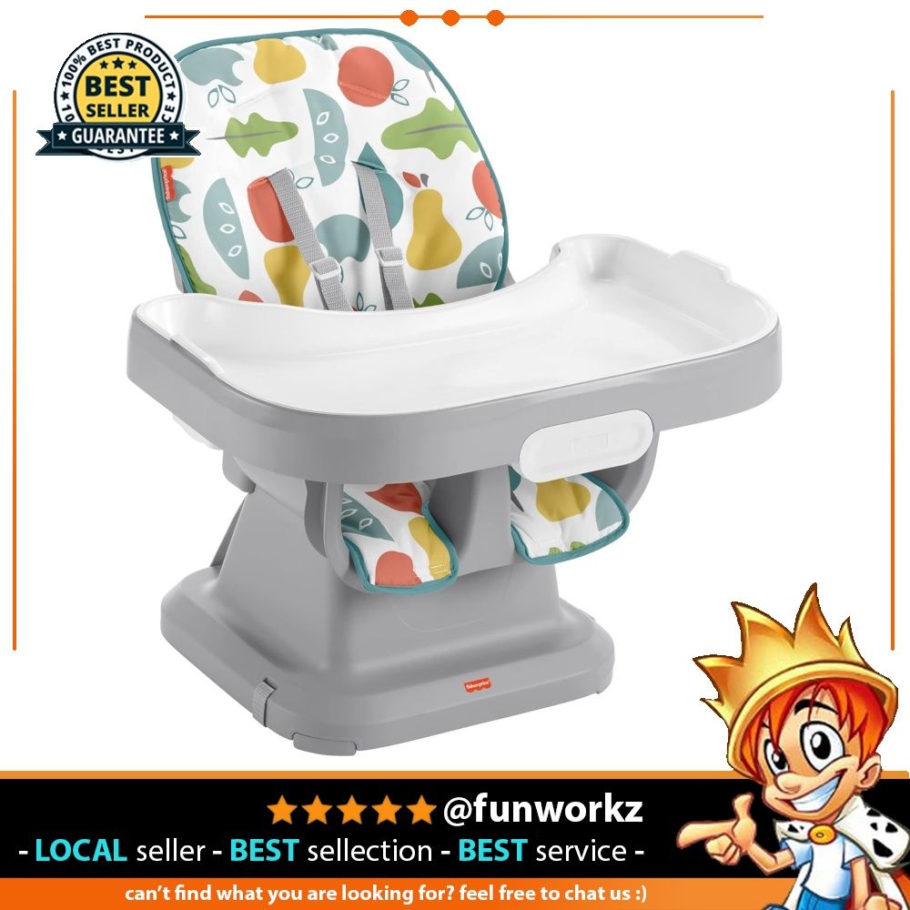Fisher-Price SpaceSaver Simple Clean High Chair Pearfection