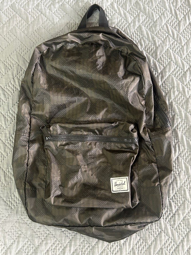Herschel Packable Daypack Men s Fashion Bags Backpacks on Carousell