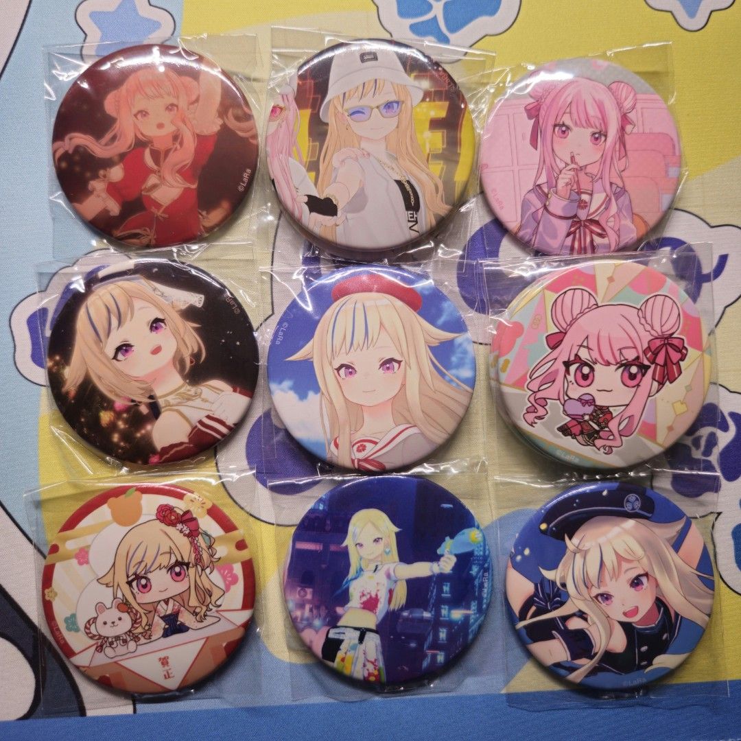 himehina襟章ヒメヒナ缶バッジ, 興趣及遊戲, 玩具& 遊戲類