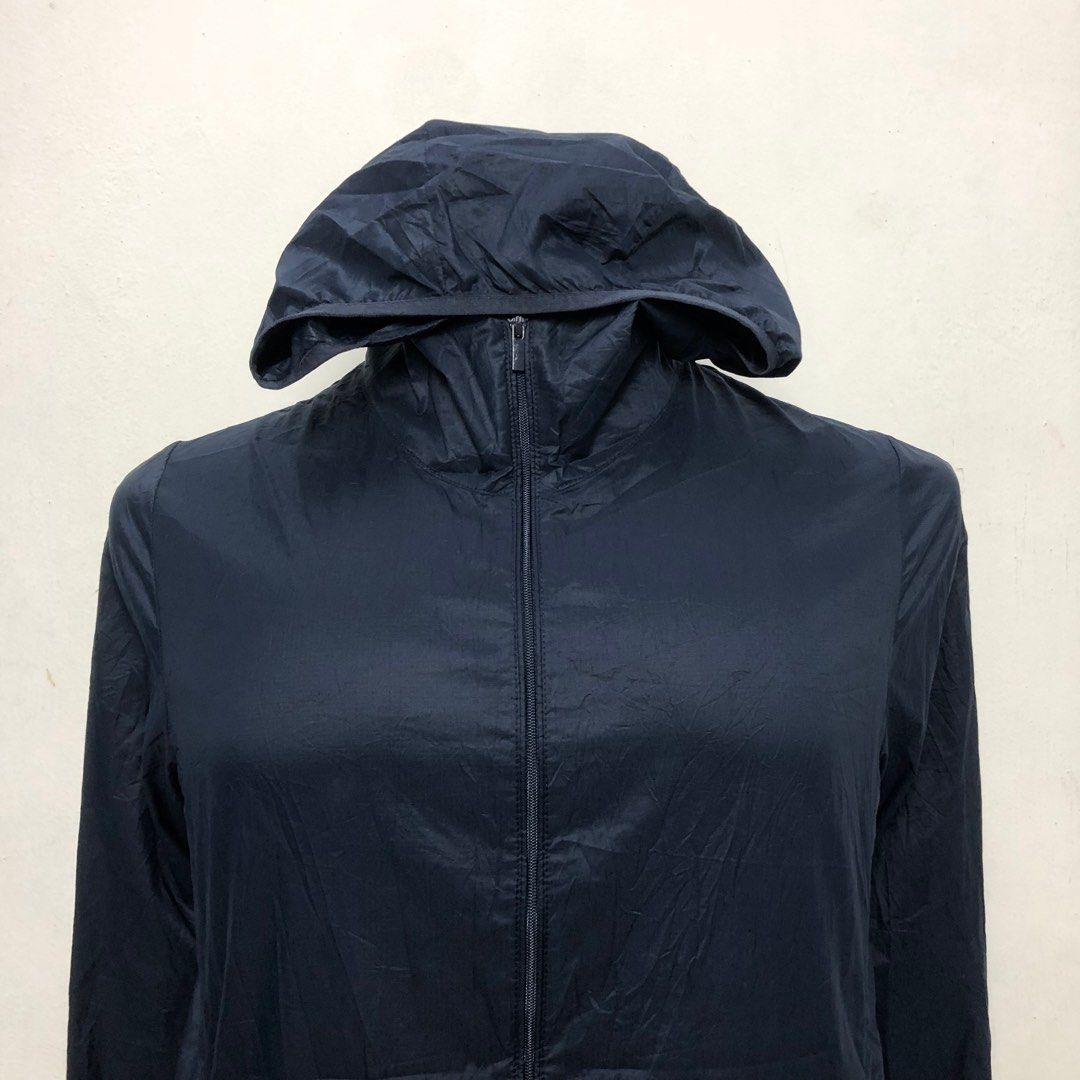 Hoodie Running Jacket Full Zipper UNIQLO Saiz L