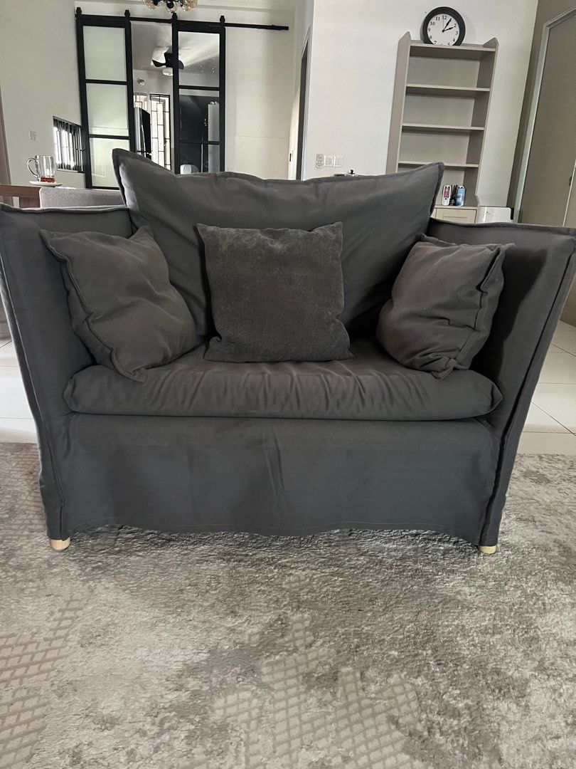 Ikea 1.5 seat armchair, Furniture & Home Living, Furniture, Sofas on — free download