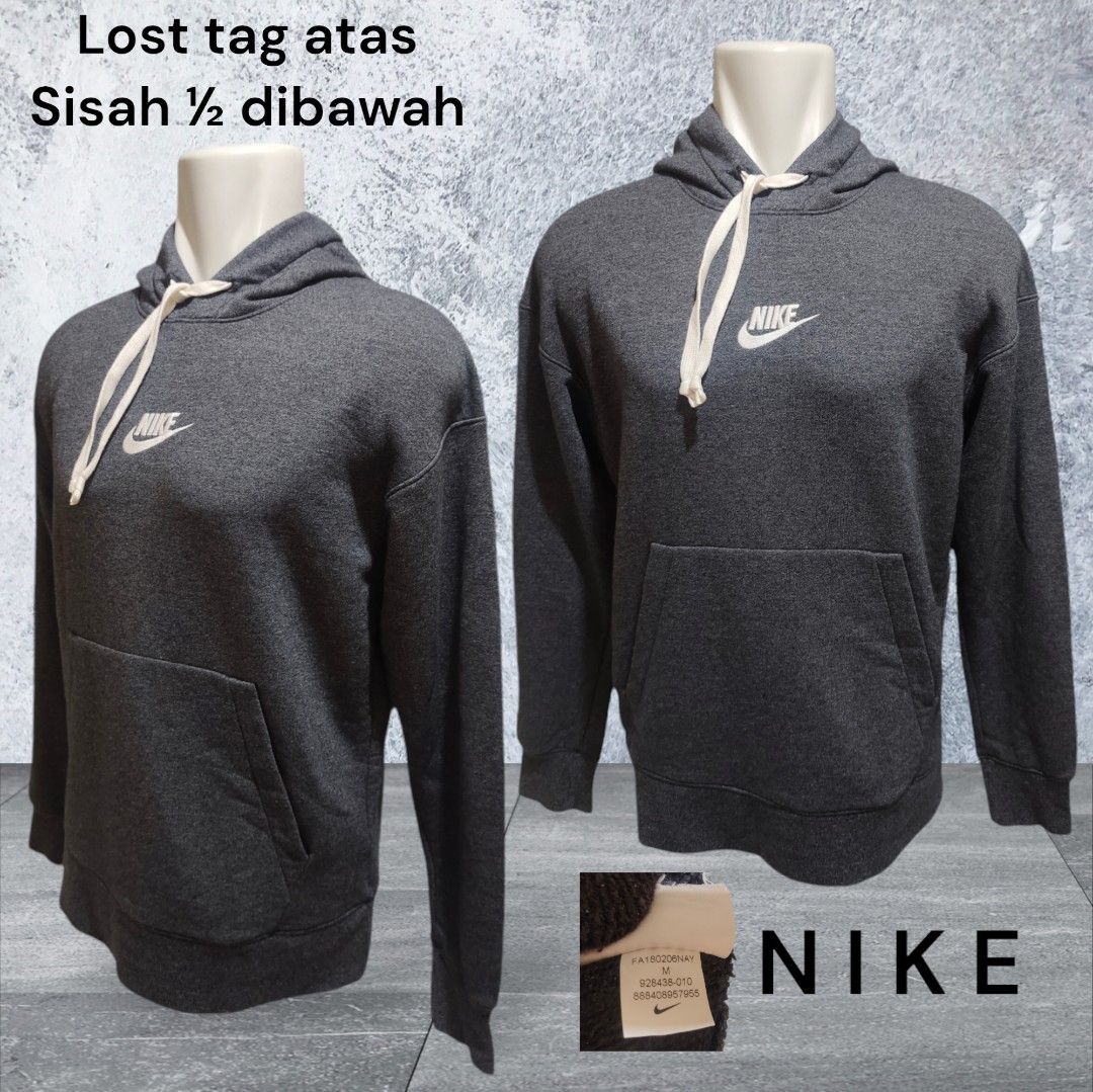 Jaket Hoodie Adidas Original Abu Thrift Fesyen Pria Pakaian Baju Luaran di Carousell