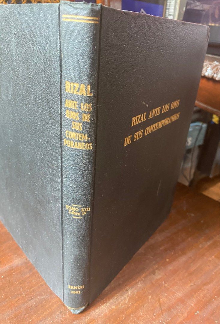 Jose Rizal Vintage Book Filipiniana - Rizal Ante Los Ojos De Sus ...