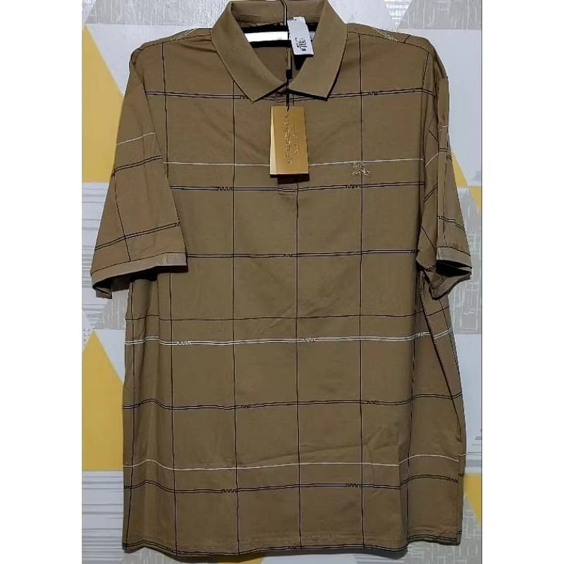 Kaos burberry size 2XL 5XL Jumbo size Fesyen Pria Pakaian Atasan di Carousell