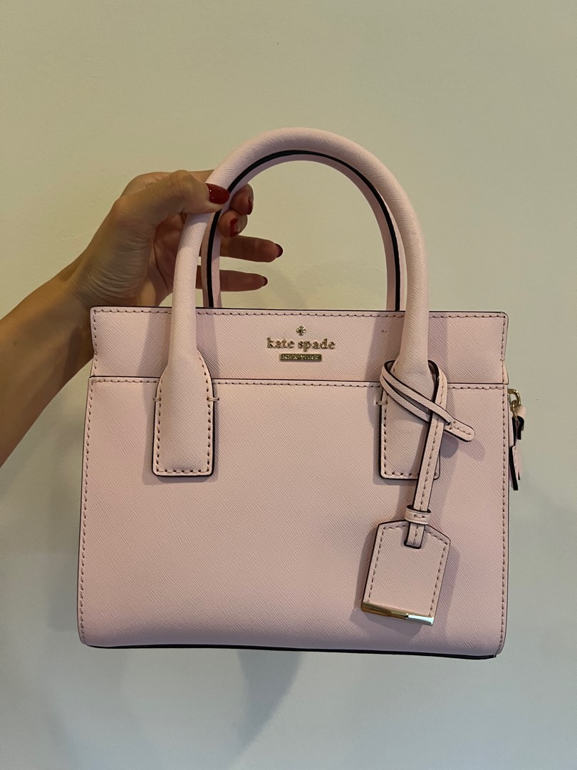 Kate Spade Cameron Street Candace Satchel Bag Pink Women s Fashion Bags Wallets Cross body Bags on Carousell