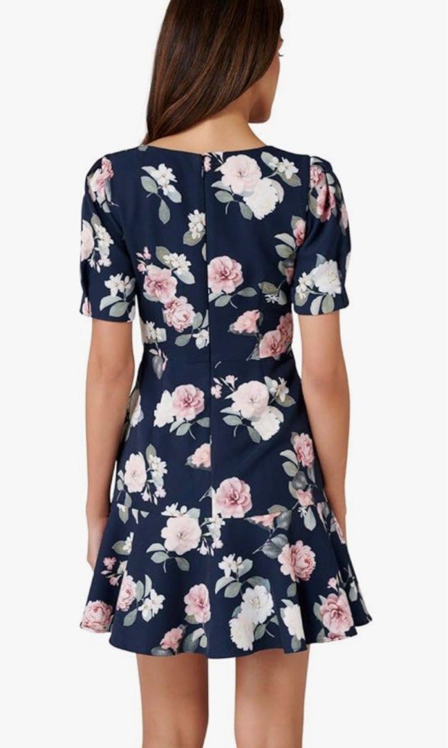 Kelsey print flippy dress 2025