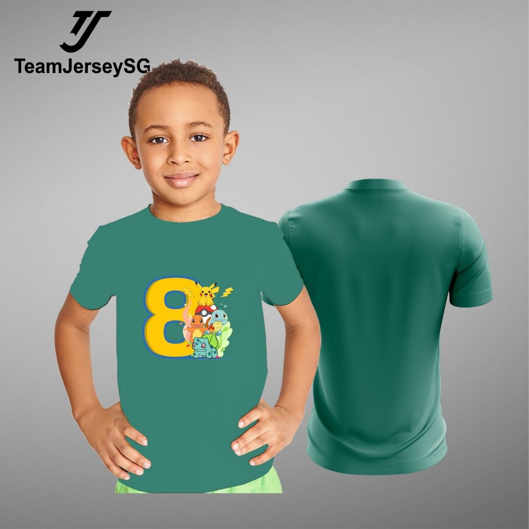 Kids dryfit t shirt custom 27colors Babies Kids Babies Kids Fashion on Carousell