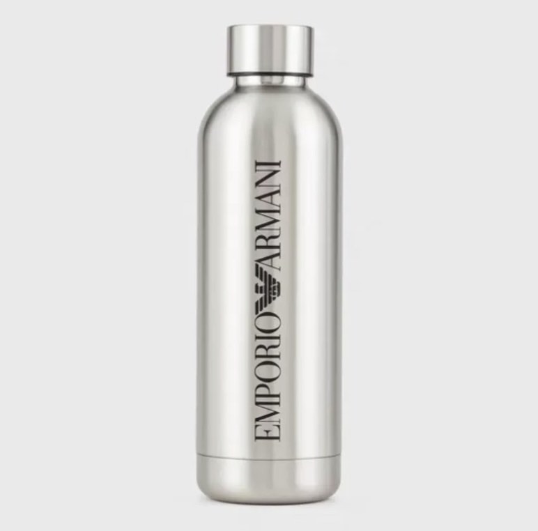 Limited Edition Emporio Armani Water Bottle Furniture Home Living Kitchenware Tableware Water Bottles Tumblers on Carousell