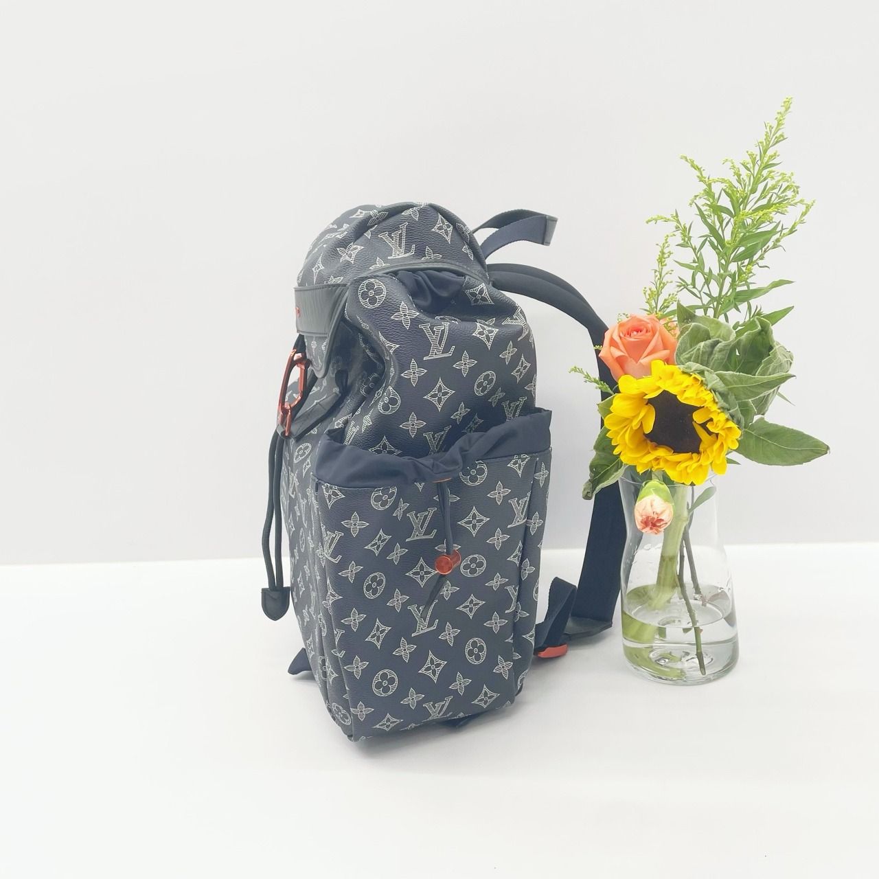 Louis Vuitton Limited Edition Discovery Backpack in Monogram Upside Down Ink Navy