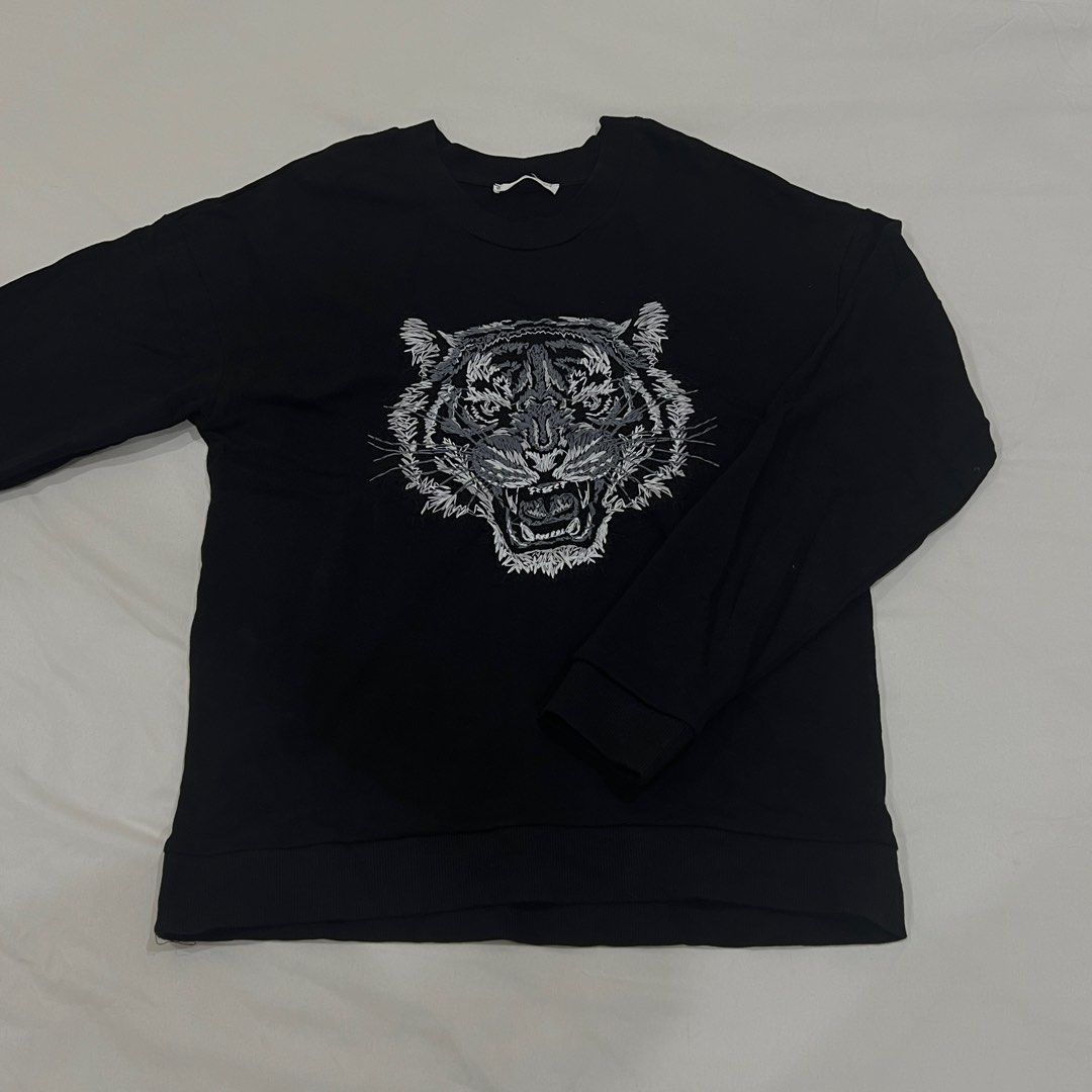 Mango tiger sweatshirt top