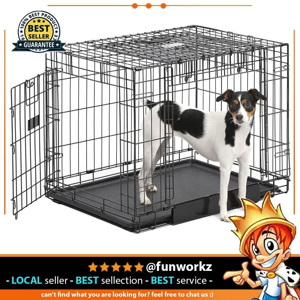 Midwest ovation trainer double door dog crate 2025