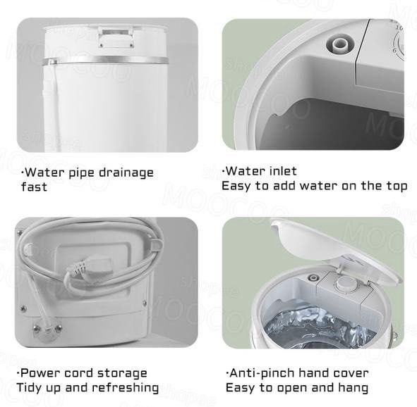 Mini Washing Machine (dual use can wash shoes), TV & Home Appliances