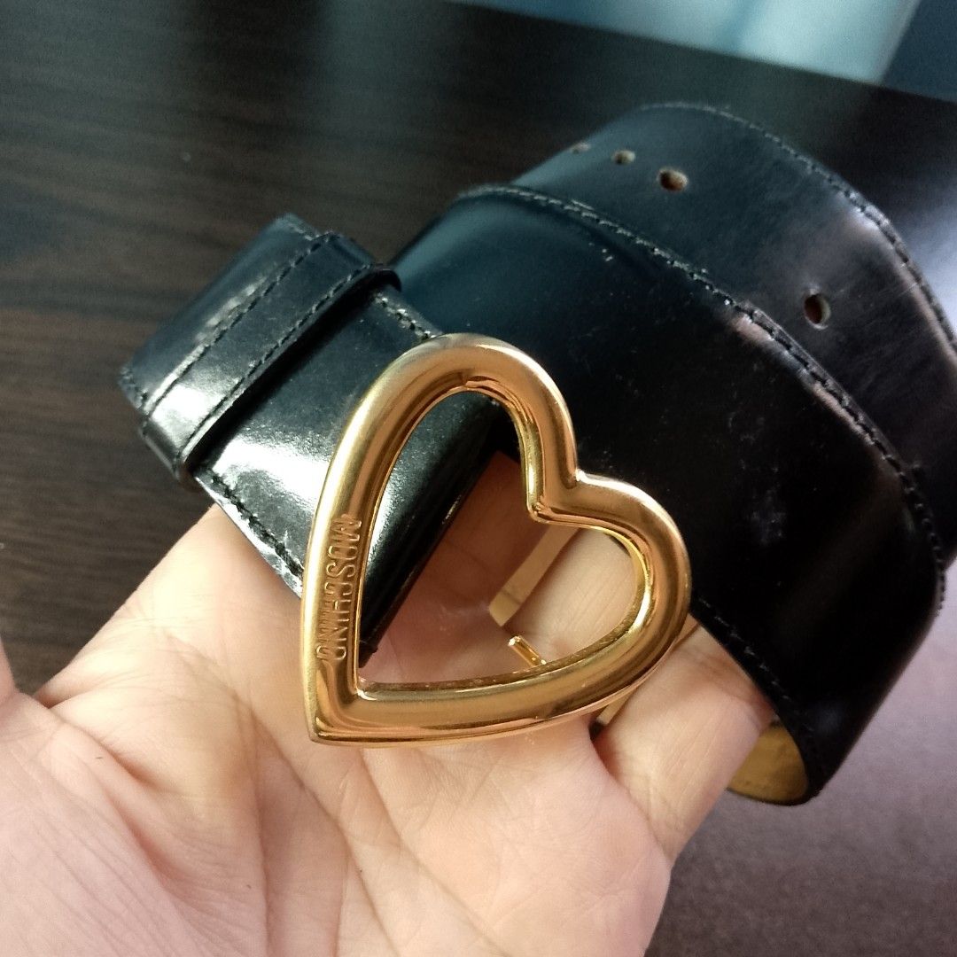Moschino belt fake vs real cheap