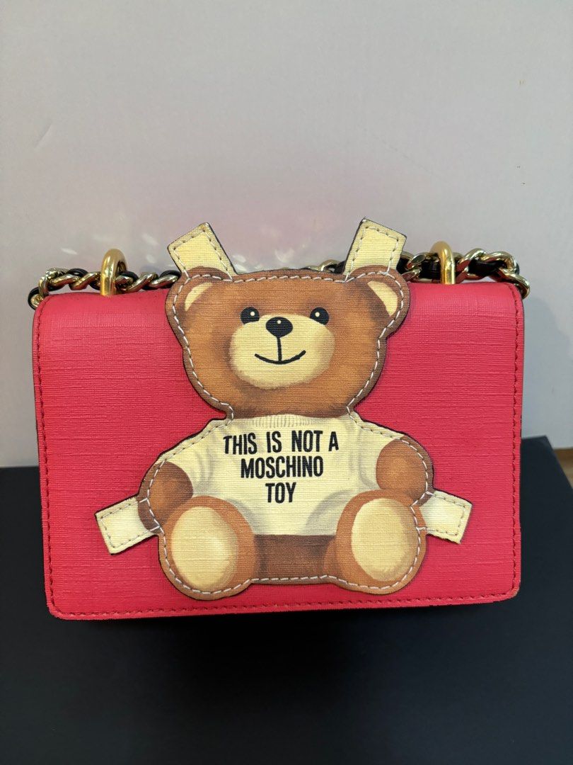 Moschino chain bag deals