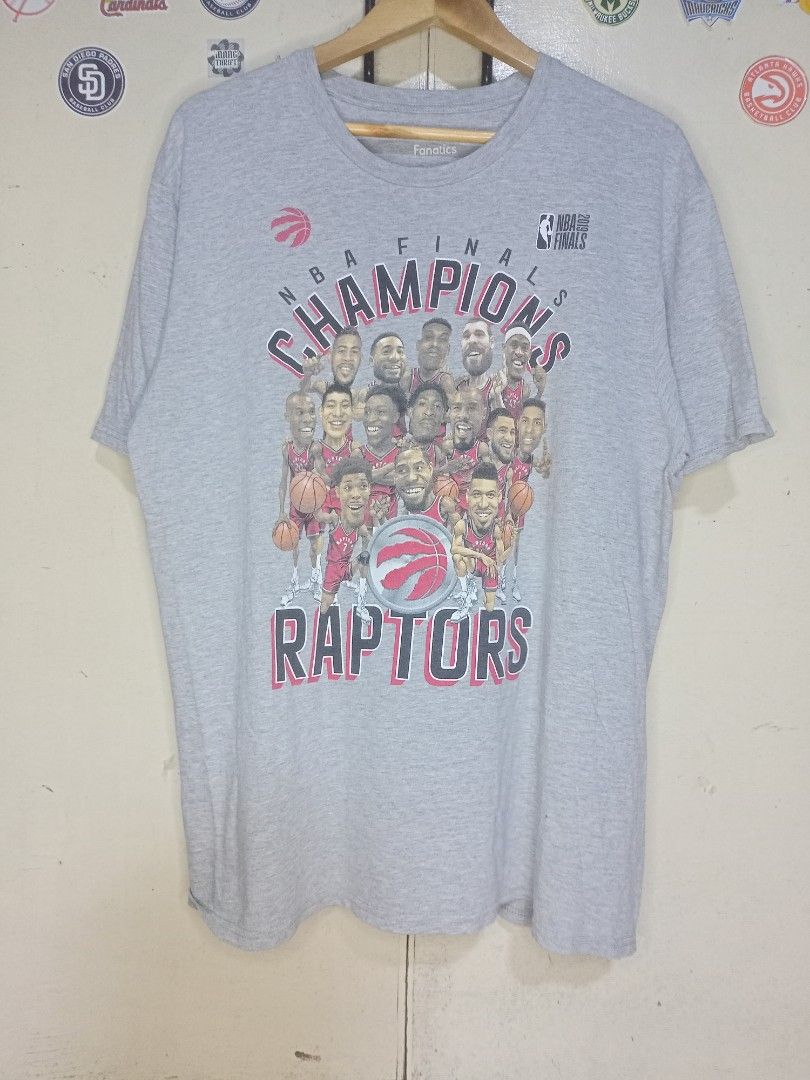 Raptors caricature shirt outlet