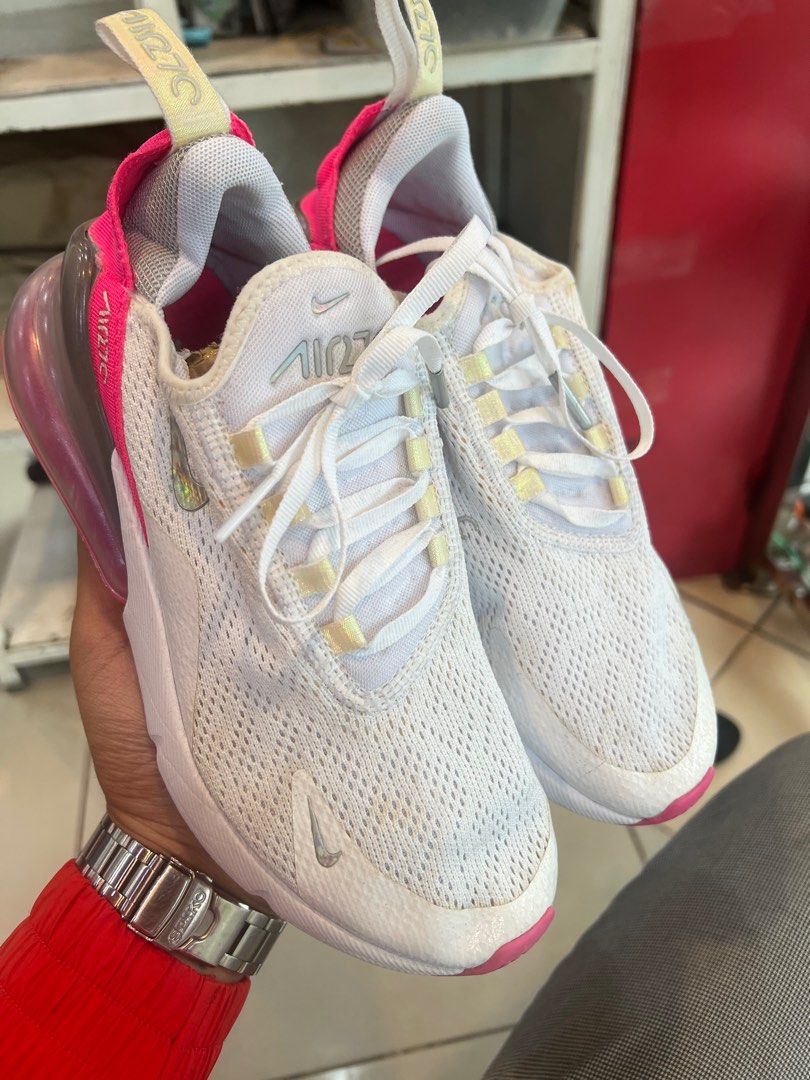 Nike Air 270 Pink White Grey Women s Fashion Footwear Sneakers on Carousell