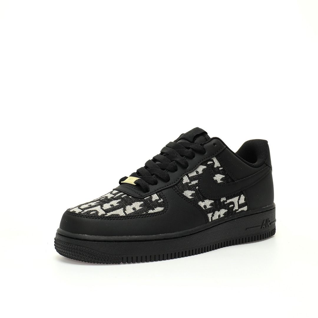 Sneakers Black Dior Air Force Air Force Air Dior Negro Nike Air