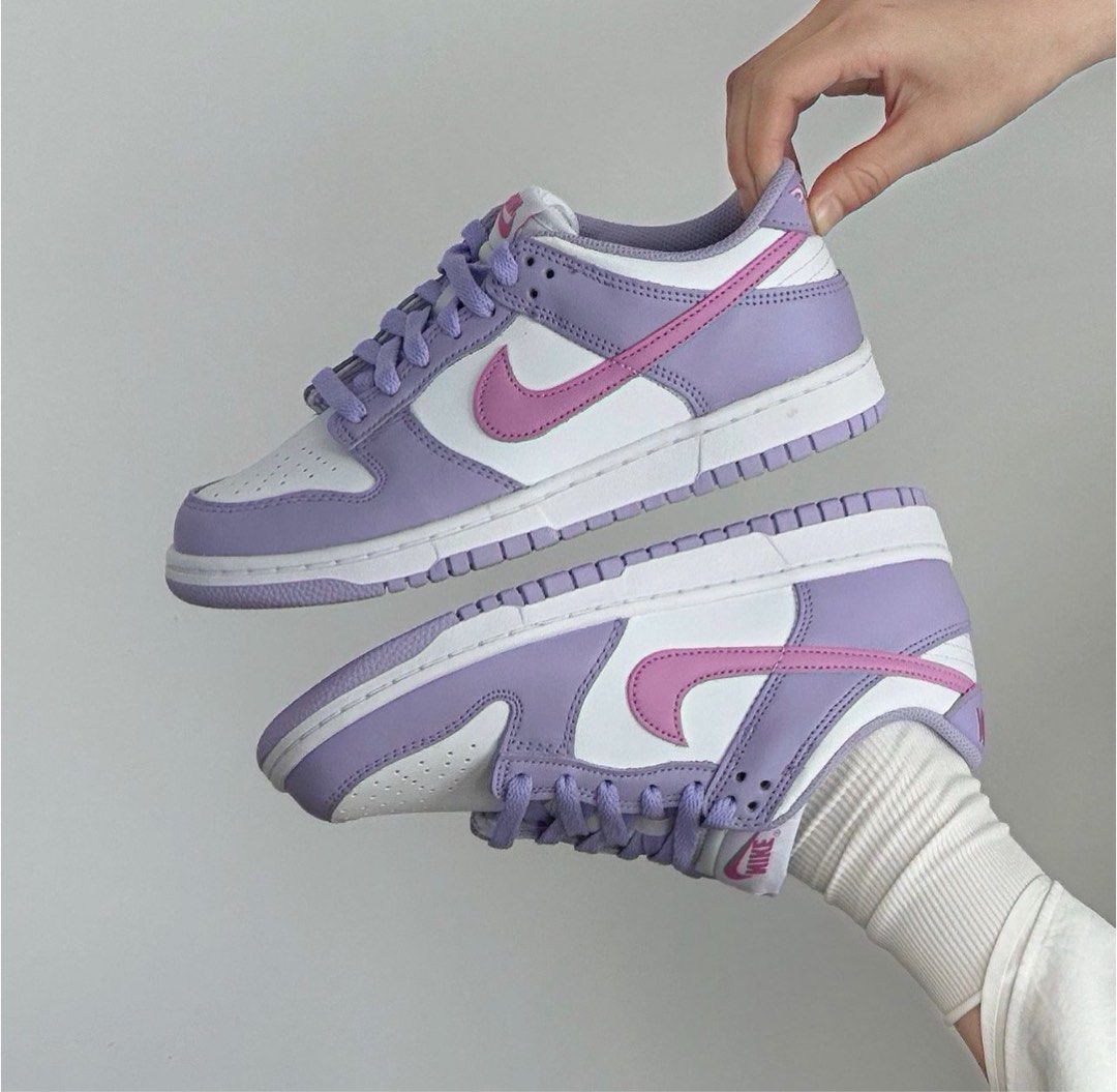 Nike Dunk Low Hyper Berry, Women's Fashion, Footwear, Sneakers on - Main Image