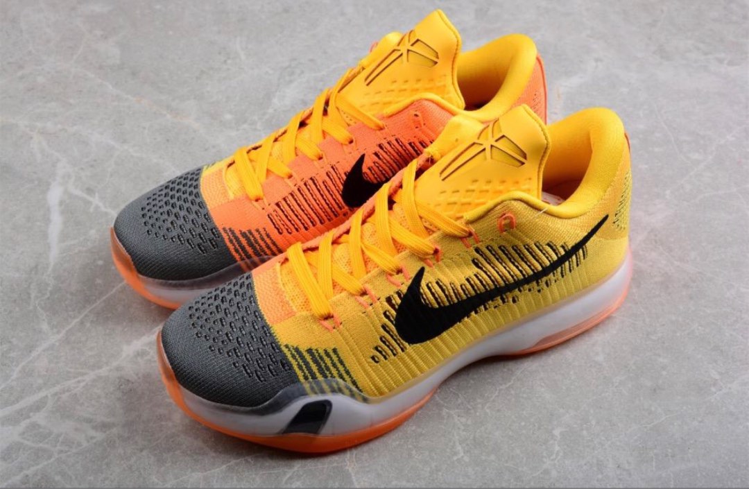nike kobe 10 Elite chester yellow basketball shoes Men s Fashion Footwear Sneakers on Carousell