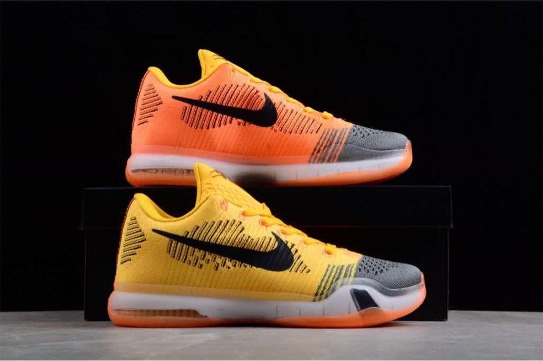 nike kobe 10 Elite chester yellow basketball shoes Men s Fashion Footwear Sneakers on Carousell