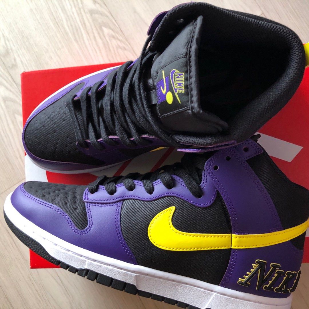 nike sb dunks lakers