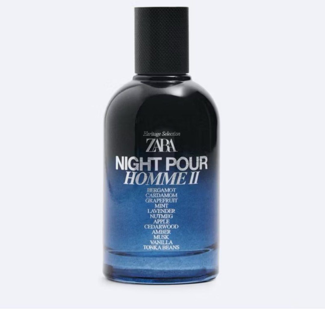 original zara man Night Pour Homme II Beauty Personal Care Fragrance Deodorants on Carousell