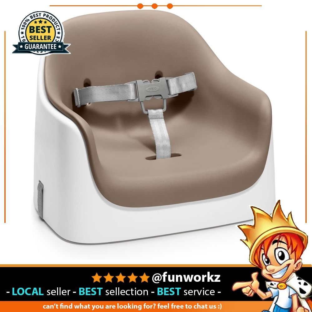 OXO Tot Nest Booster Seat with Removable Cushion, Taupe (Taupe