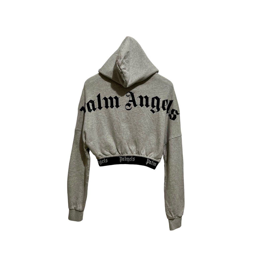 Palm angels crop top hoodie hotsell