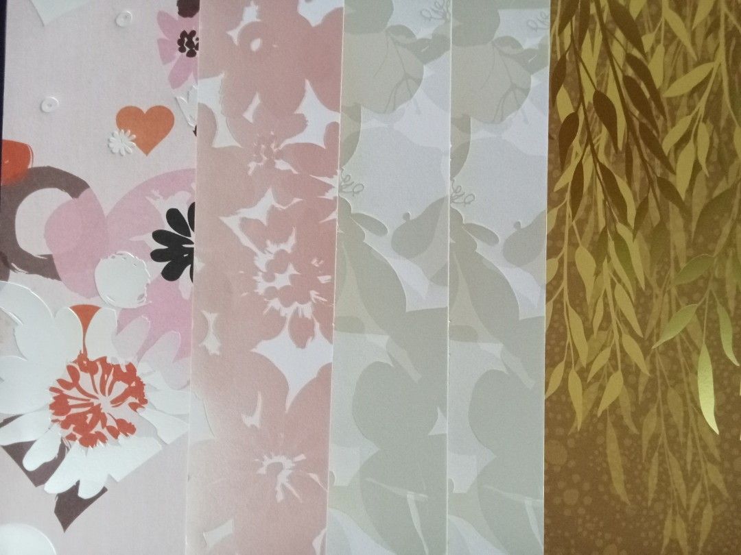Patterned papers (Category: Craft Supplies & Tools) located in Singapore. Submitted by sss_d (Listing ID 1327333588, Image 5). Description: clearance sale - patterned papers for scrapbook photo album see other listings n enquire.