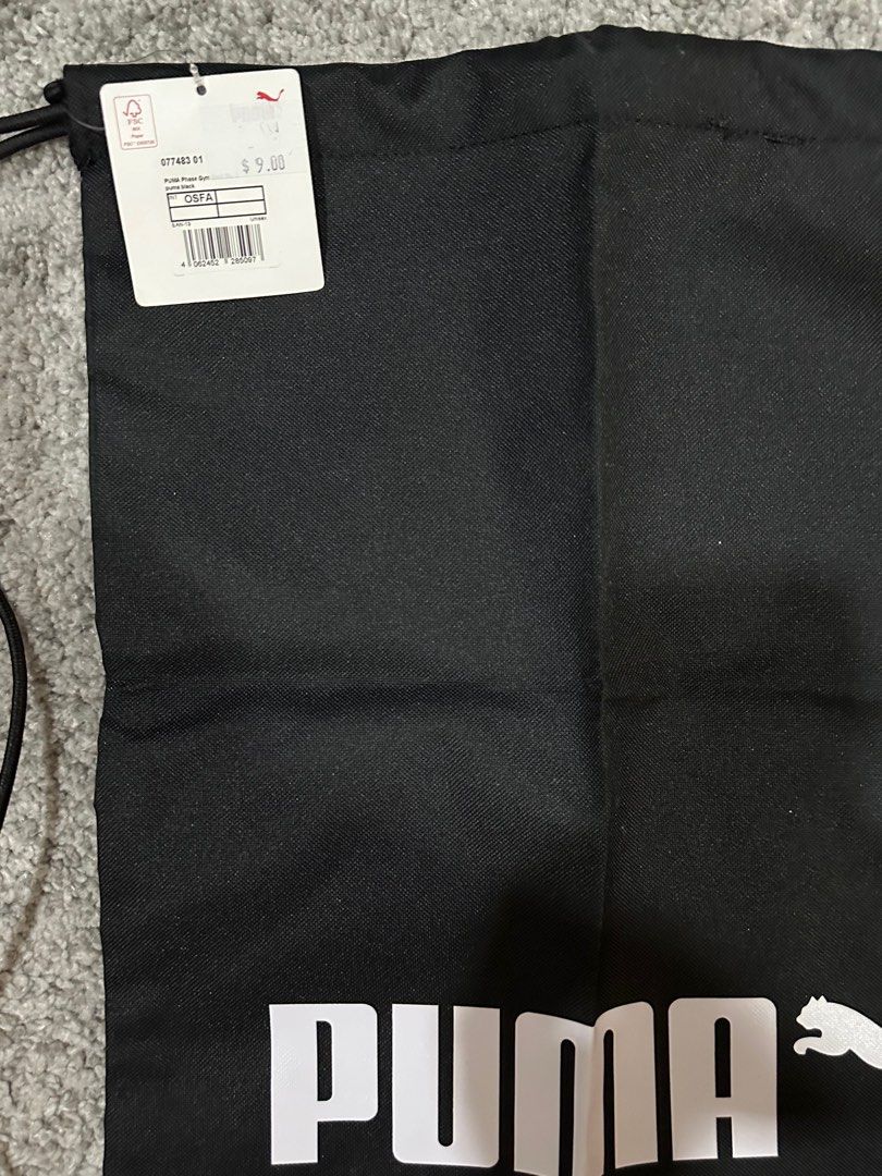 Brand new Puma Draw String Bag. Ideal sports. Sports Equipment Other Sports Equipment and Supplies on Carousell