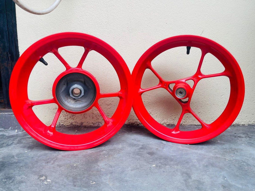 Nvx V2 Rim Rim yamaha NVX v2 2024 RM100, Motorbikes on Carousell