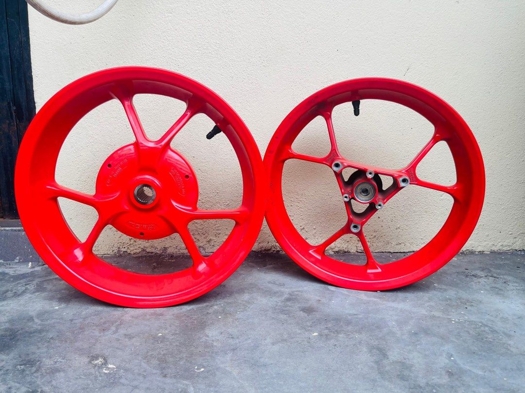 Nvx V2 Rim Rim yamaha NVX v2 2024 RM100, Motorbikes on Carousell