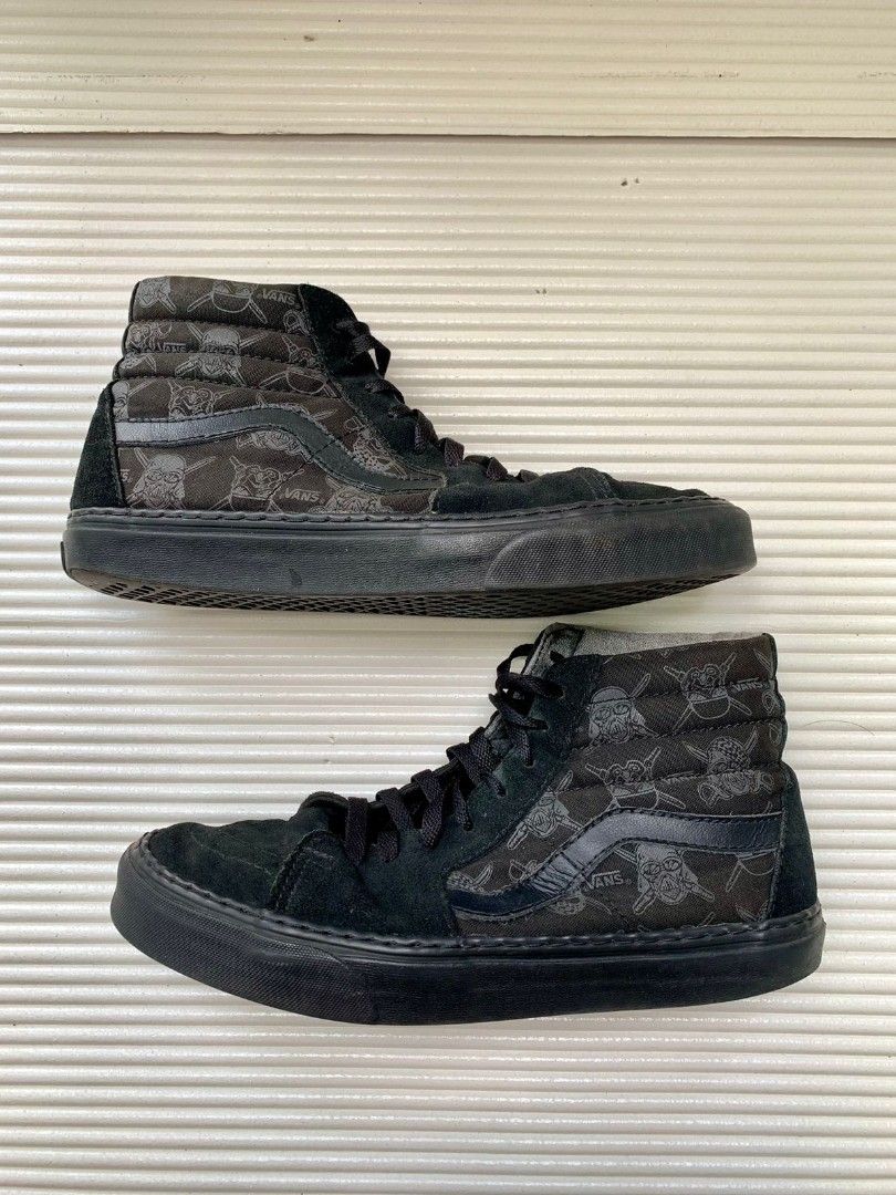 Sepatu Vans Sk8-Hi Darth Vader Star Wars series, Fesyen Pria