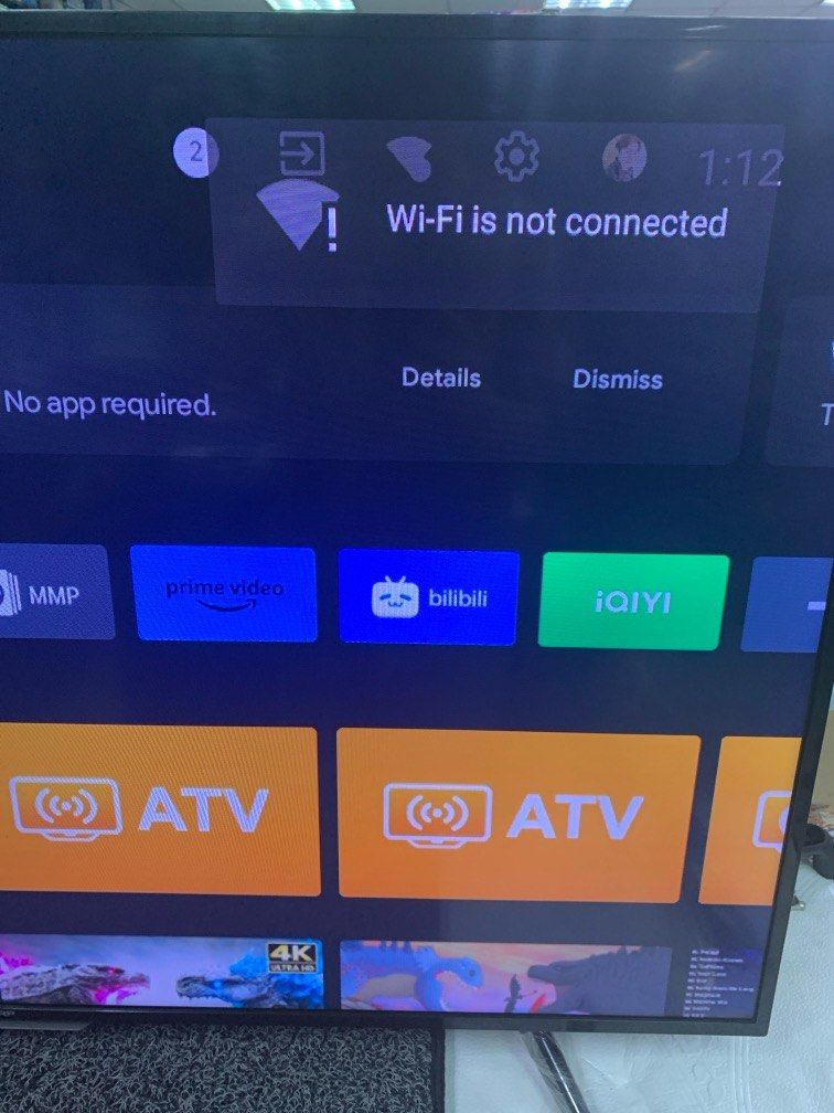 Sharp 50” Smart Android Led Backlight Tv 2T-C50CG1X (Category: TV) located in Pasay City. Submitted by ayinong168 (Listing ID 1327229480, Image 2). Description: Item is in good condition working, 220volts with line in the screen pls see issue with remote selling as is pm for order.