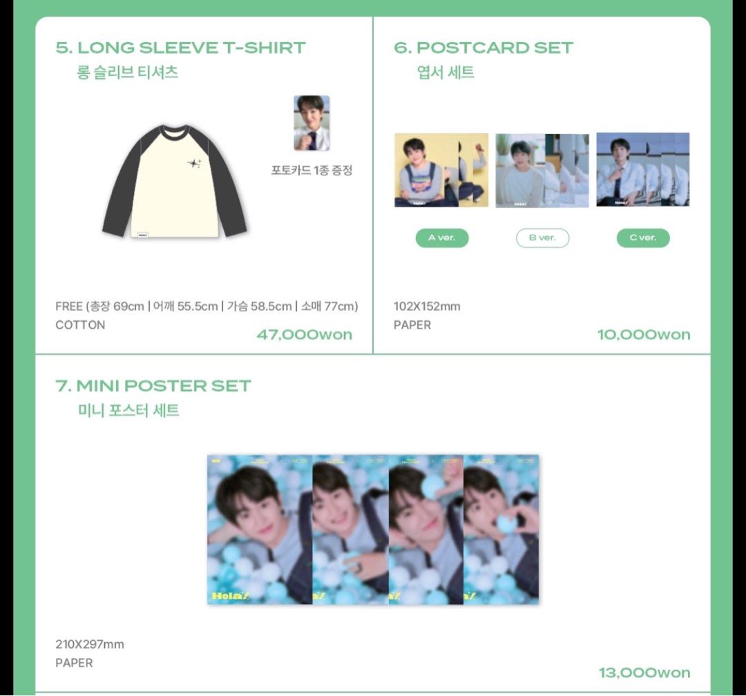 SHINee Onew Fan Concert Hola Official MD Goods, Hobbies & Toys, Memorabilia  & Collectibles, K-Wave on Carousell