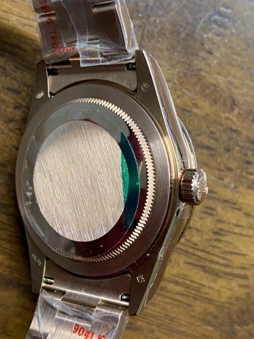 Skydweller rosegold working superclone (Category: Luxury Watches) located in Manila. Submitted by leywatch3s (Listing ID 1327323558, Image 2). Description: Onhand available High quality With complete package Rolex box Paper bag With nfc card tap to iPhone CP.